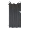 MacLean Tall Composite Side Gate - Black_c