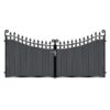 MacLeod Short Composite Driveway Gate - Black_c