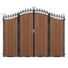 MacMillan Composite Bi Fold Gate - Mahogany - Dark Brown_c