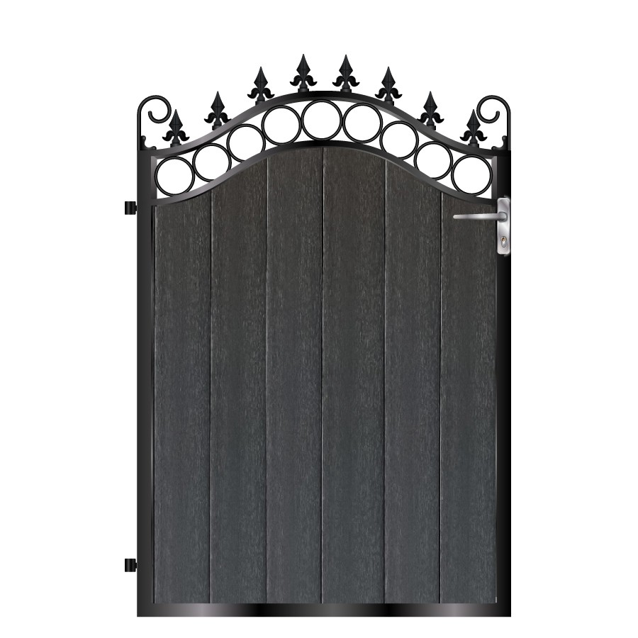 MacMillan Composite Garden Gate - Black_c