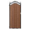MacMillan Tall Composite Side Gate - Mahogany - Dark Brown_c