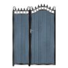 MacMillan Tall Composite Side Gates & Fixed Panel - 7016 Anthracite Grey_c