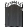 Menzies Composite Garden Gate - Black_c