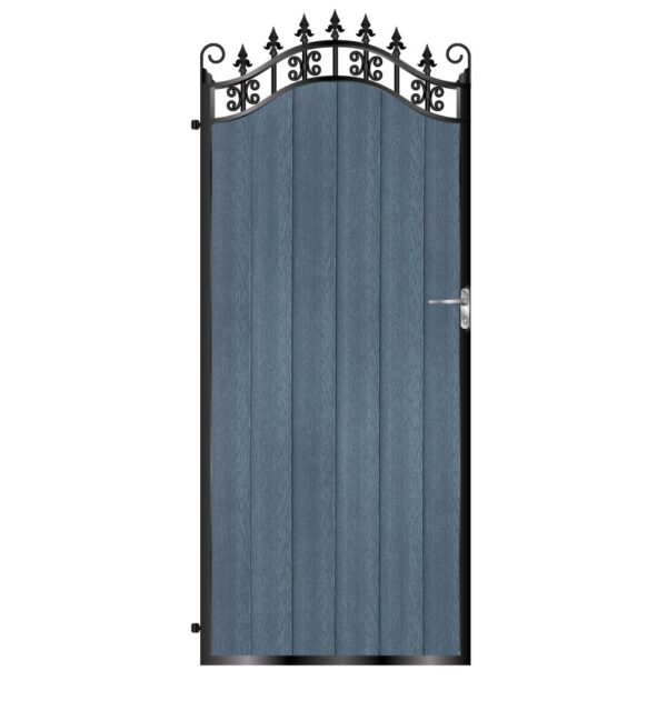Menzies Tall Composite Side Gate - 7016 Anthracite Grey_c