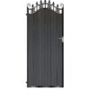 Menzies Tall Composite Side Gate - Black_c