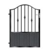 Murray Composite Garden Gate - Black_c