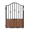 Murray Composite Garden Gate - Mahogany - Dark Brown_c