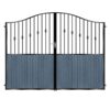 Murray Tall Composite Driveway Gate - 7016 Anthracite Grey_c