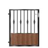 Page Composite Garden Gate - Mahogany - Dark Brown_c