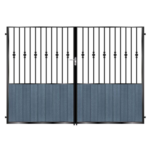 Page Tall Composite Driveway Gate - 7016 Anthracite Grey_c