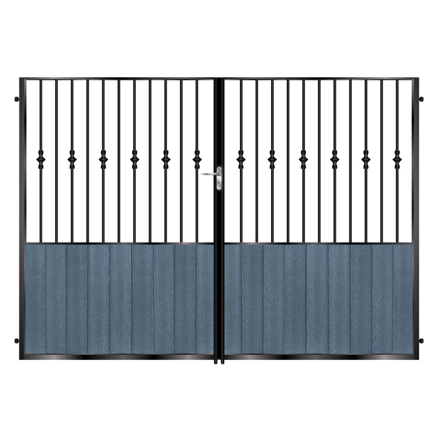 Page Tall Composite Driveway Gate - 7016 Anthracite Grey_c