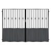 Page Tall Composite Driveway Gate - Black_c