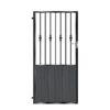 Page Tall Composite Side Gate - Black_c