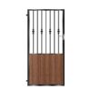 Page Tall Composite Side Gate - Mahogany - Dark Brown_c