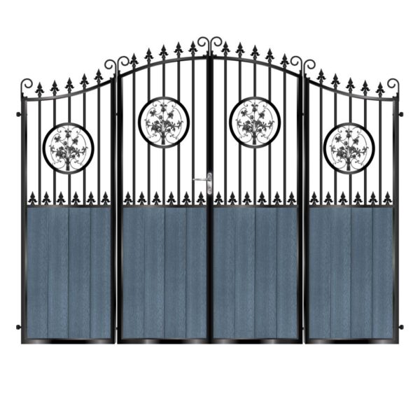 Paterson Composite Bi Fold Gate - 7016 Anthracite Grey_c