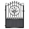 Paterson Composite Garden Gate - Black_c