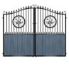 Paterson Tall Composite Driveway Gate - 7016 Anthracite Grey_c