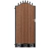 Richardson Tall Composite Side Gate - Mahogany - Dark Brown_c