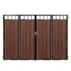 Robinson Composite Bi Fold Gate - Mahogany - Dark Brown_c