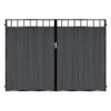Robinson Tall Composite Driveway Gate - Black_c