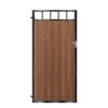 Robinson Tall Composite Side Gate - Mahogany - Dark Brown_c