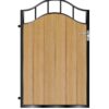 Scott Composite Garden Gate - Golden Oak Light Brown_c