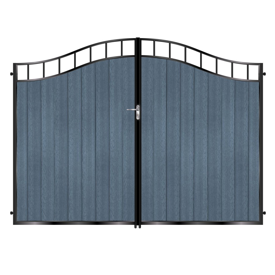 Scott Tall Composite Driveway Gate - 7016 Anthracite Grey_c