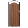 Scott Tall Composite Side Gate - Mahogany - Dark Brownjpg_c