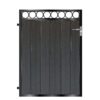 Sinclair Composite Garden Gate - Black_c