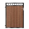 Sinclair Composite Garden Gate - Mahogany - Dark Brown_c