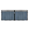 Sinclair Short Composite Driveway Gate - 7016 Anthracite Grey_c