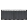 Sinclair Short Composite Driveway Gate - Black_c