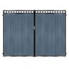 Sinclair Tall Composite Driveway Gate - 7016 Anthracite Grey_c