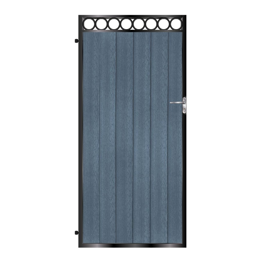 Sinclair Tall Composite Side Gate - 7016 Anthracite Grey_c