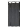 Sinclair Tall Composite Side Gate - Black_c