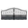 Smith Short Composite Driveway Gate - Black_c