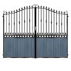 Smith Tall Composite Driveway Gate - 7016 Anthracite Grey_c