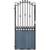 Smith Tall Composite Side Gate - 7016 Anthracite Grey_c