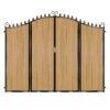 Stewart Composite Bi Fold Gate - Golden Oak Light Brown_c