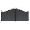 Stewart Short Composite Driveway Gate - Black_c