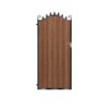Stewart Tall Composite Side Gate - Mahogany - Dark Brown_c