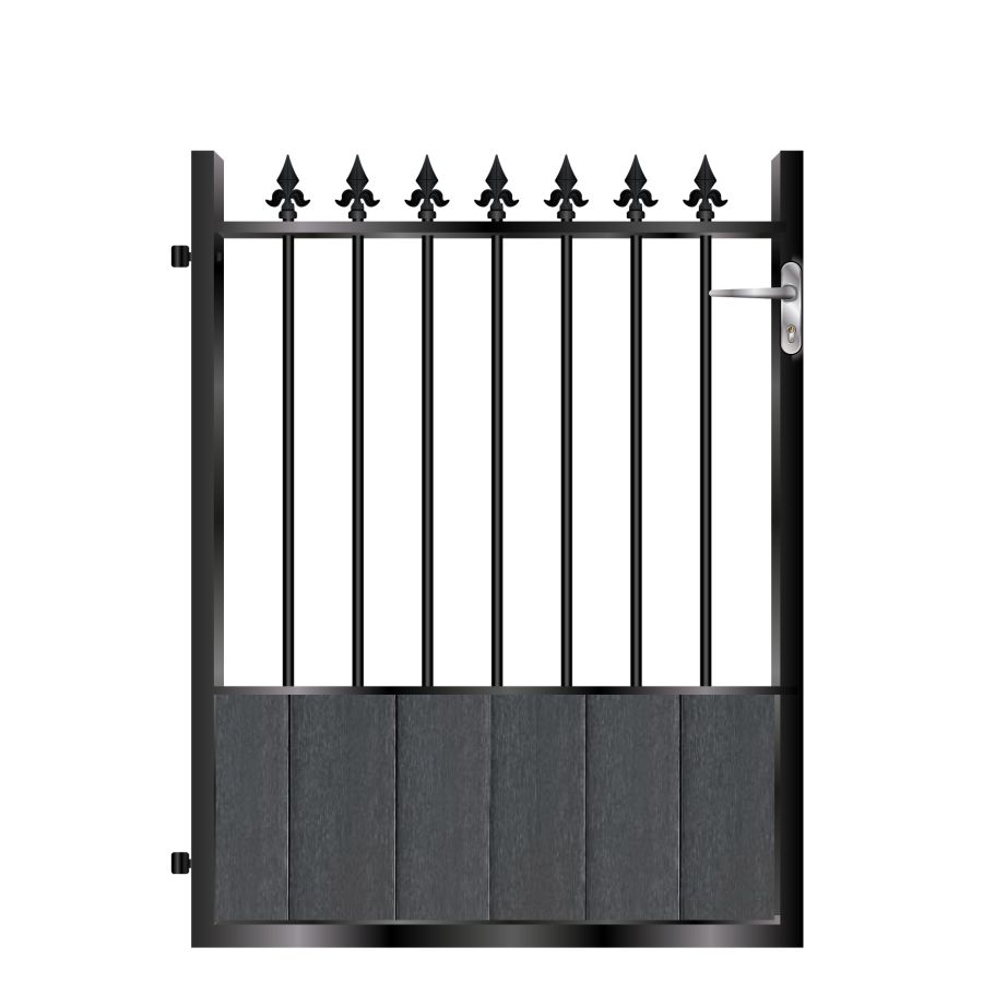 Tomlinson Composite Garden Gate - Black_c