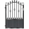 Walker Composite Garden Gate - Black_c