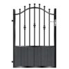 Wallace Composite Garden Gate - Black_c
