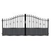 Wallace Short Composite Driveway Gate - Black_c