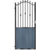 Wallace Tall Composite Side Gate - 7016 Anthracite Grey_c
