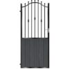Wallace Tall Composite Side Gate - Black_c