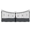 Williams Short Composite Driveway Gate - Black_c
