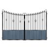 Williams Tall Composite Driveway Gate - 7016 Anthracite Grey_c