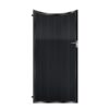 Boyd Tall Aluminium Side Gate - Black_c